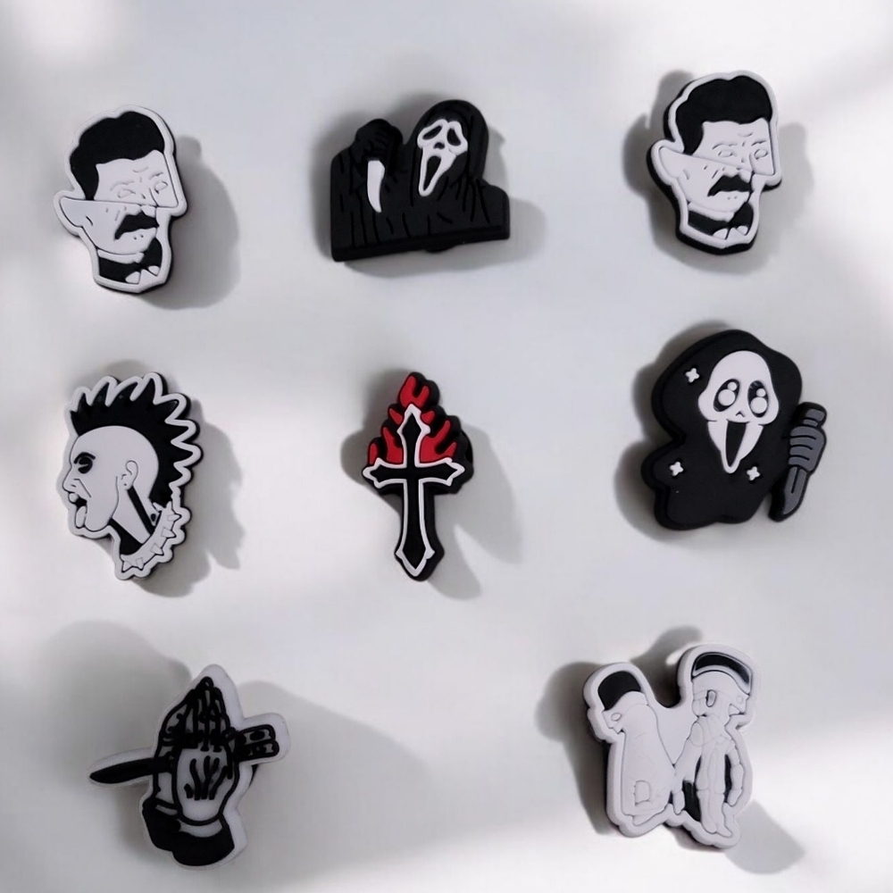Gothic Croc Charms